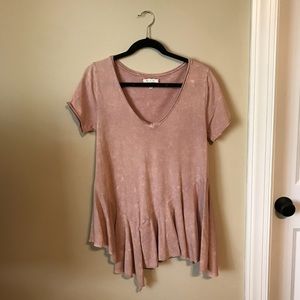 Anthropologie Asymmetrical Tee